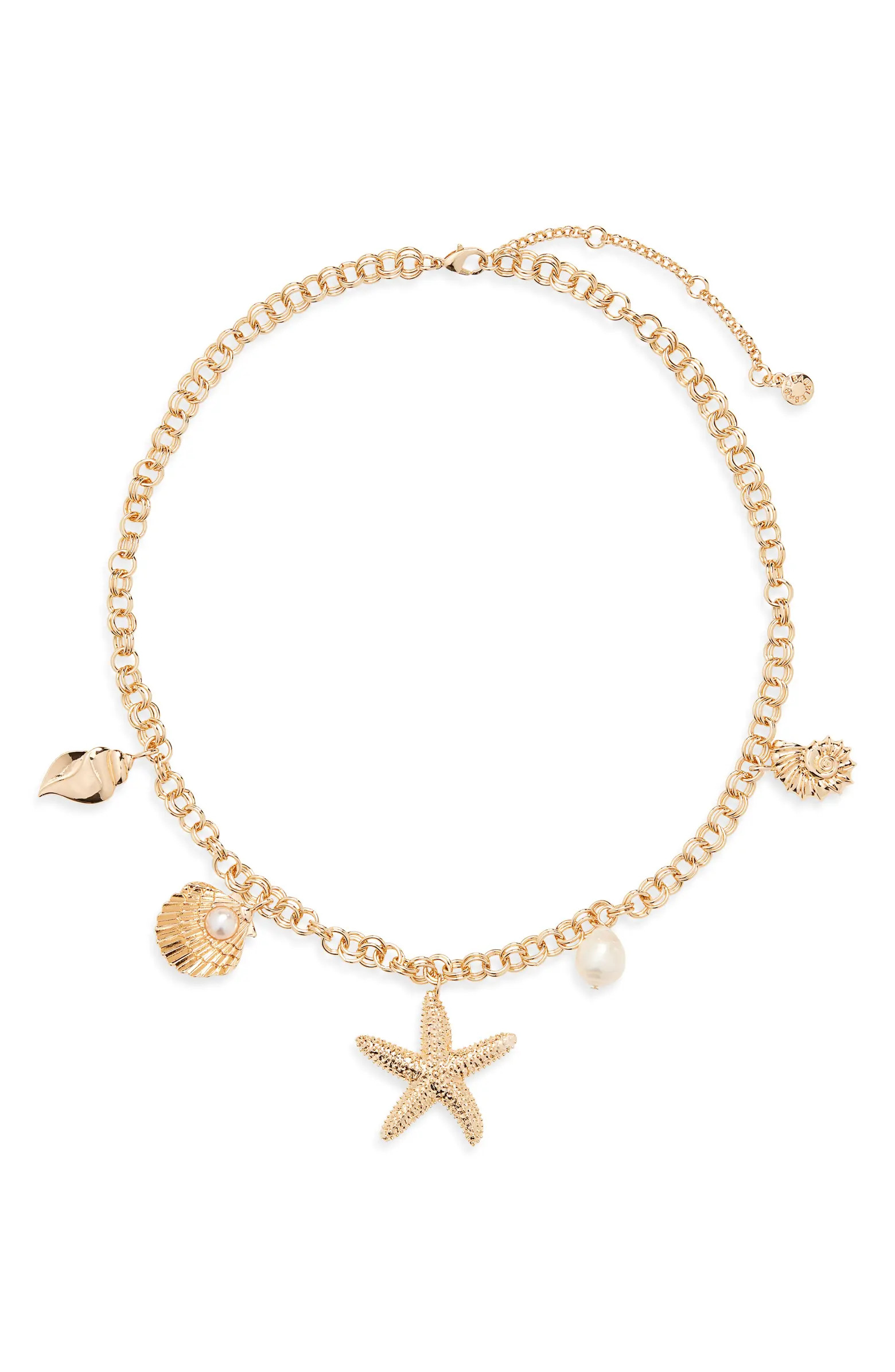 BaubleBar Mariam Charm Necklace | Nordstrom | Nordstrom