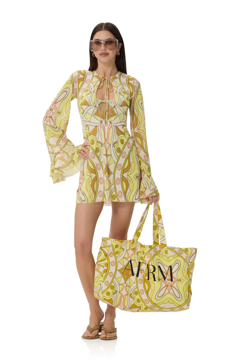 Kori Dress - Geo Scarf | ShopAFRM