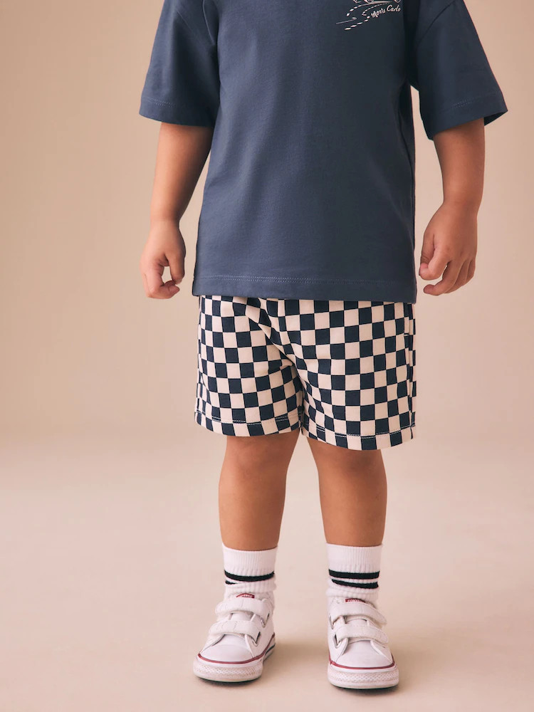 Blue Jersey Shorts (3mths-7yrs) | Next US