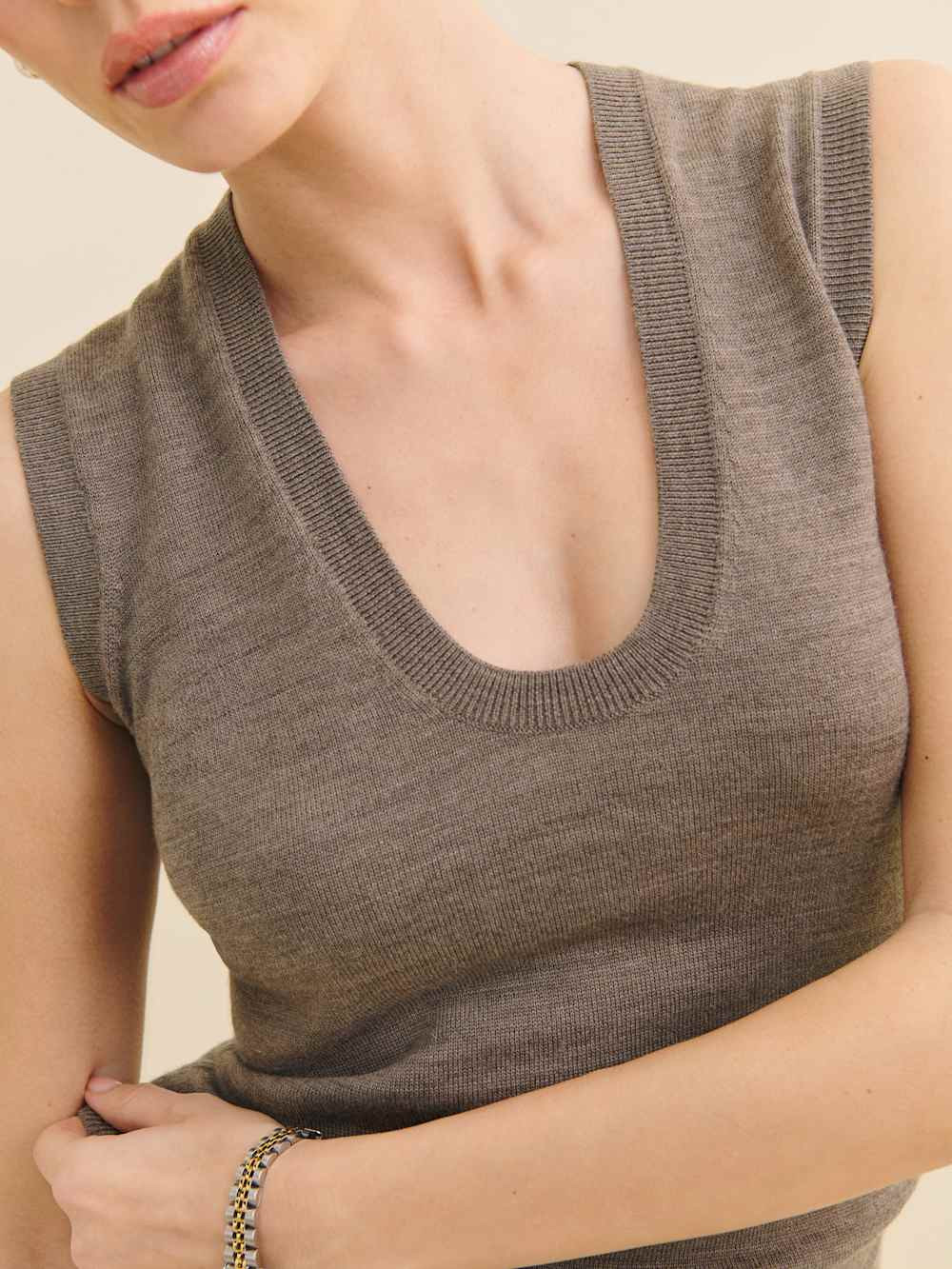 Marta Regenerative Merino Sweater Tank | Reformation (Global)