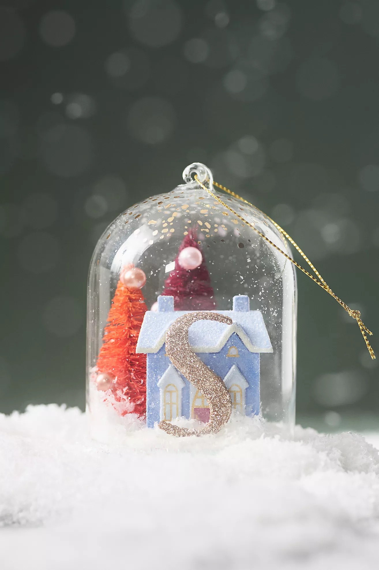 Home For The Holidays Monogram Ornament | Anthropologie (US)