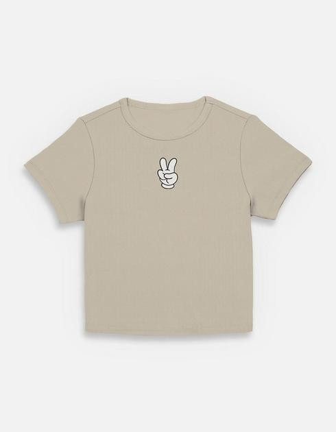 Disney Mickey Mouse Peace Up Womens Baby T-Shirt | BoxLunch | BoxLunch