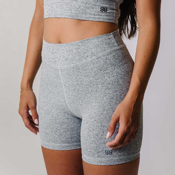 Intention Bikers 5.5", Heather Grey | Albion Fit