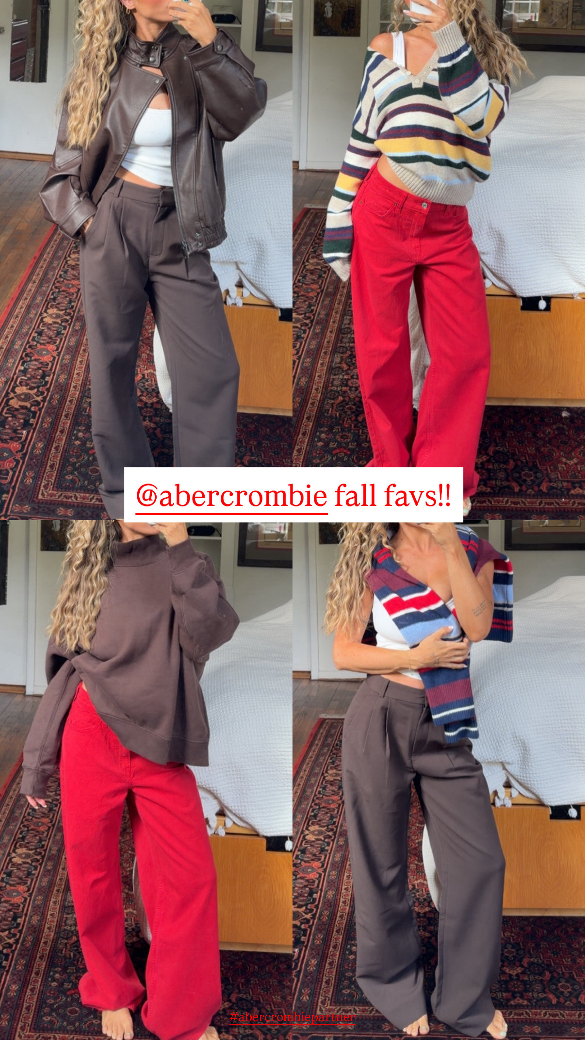 @abercrombie fall faves!! #abercrombiepartner

#LTKgrwm #LTKootd #LTKSeasonal