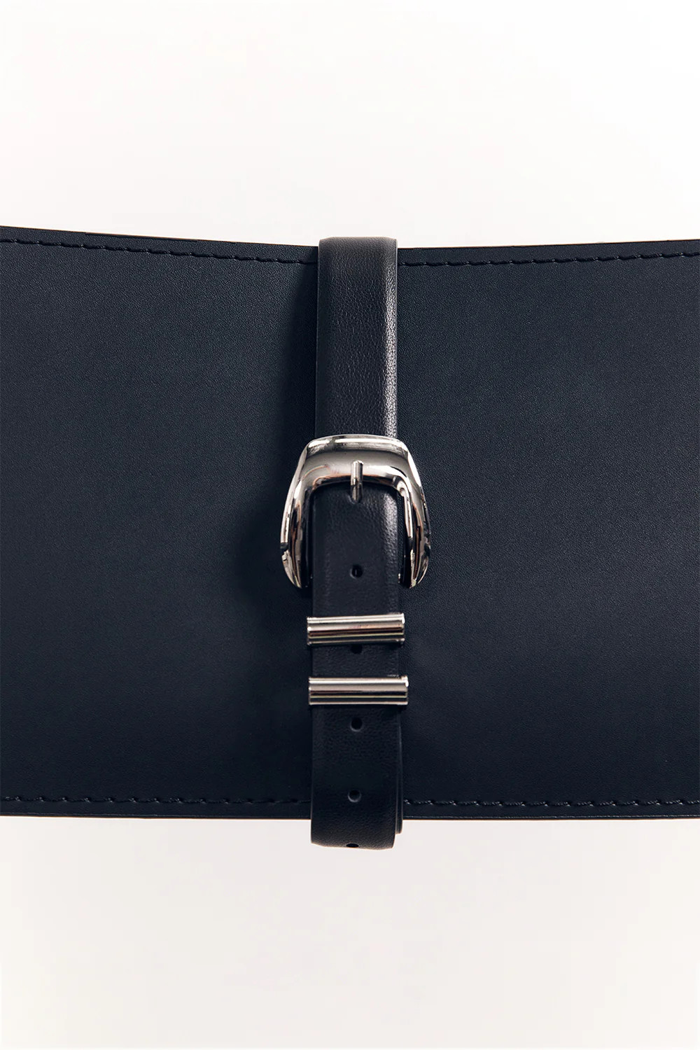 WINDSOR BLACK LEATHER BELT | DISSH
