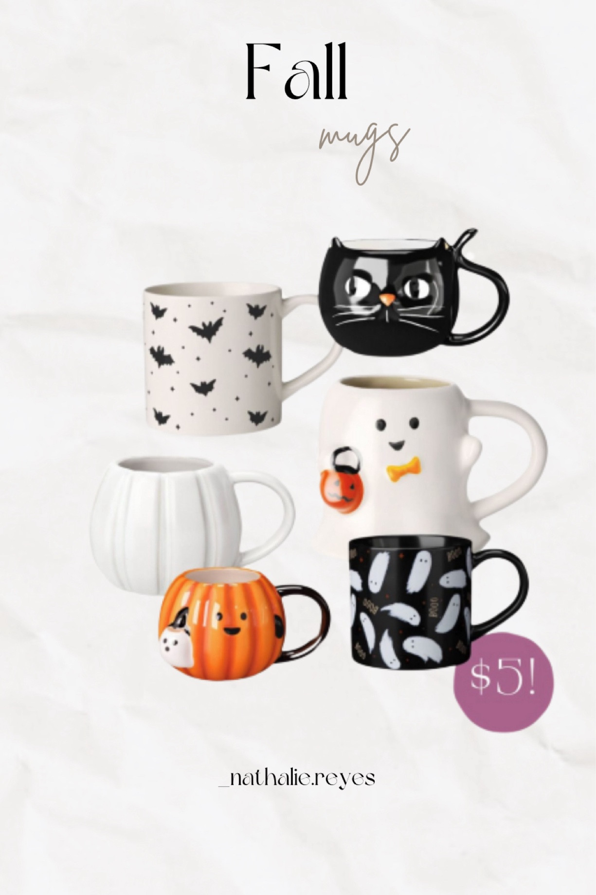 Fall Mugs just $5✨☕️🍁👻🎃

#LTKSeasonal #LTKHome