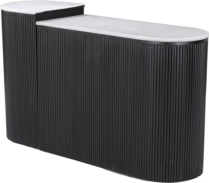 Zuo Ormara Console Table Set White & Black | Amazon (US)