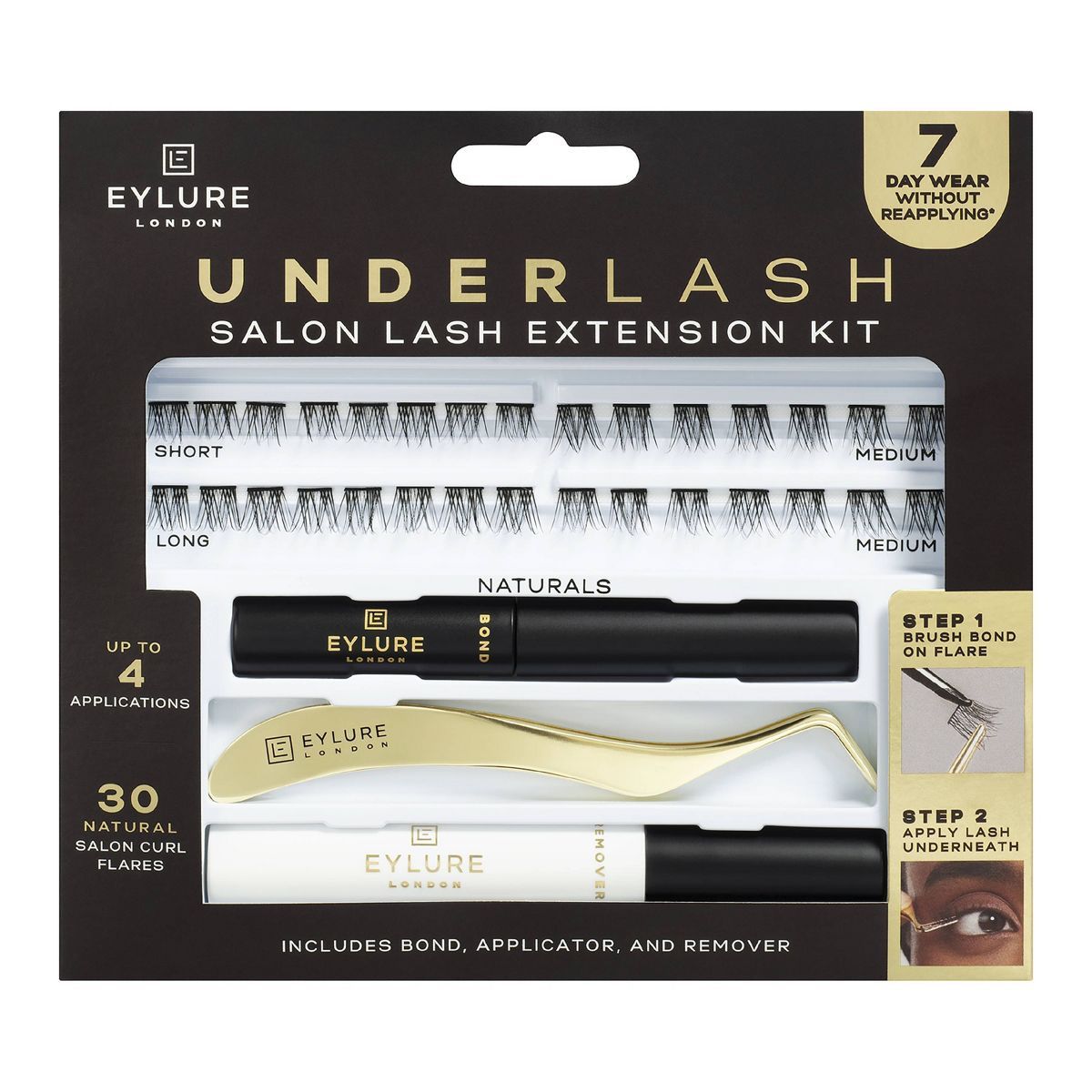 Eylure Underlash Salon Lash Extension Kit - 30ct | Target