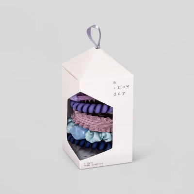 Multi Mixed Pony Hair Elastic Set 5pc - A New Day™ Cools | Target
