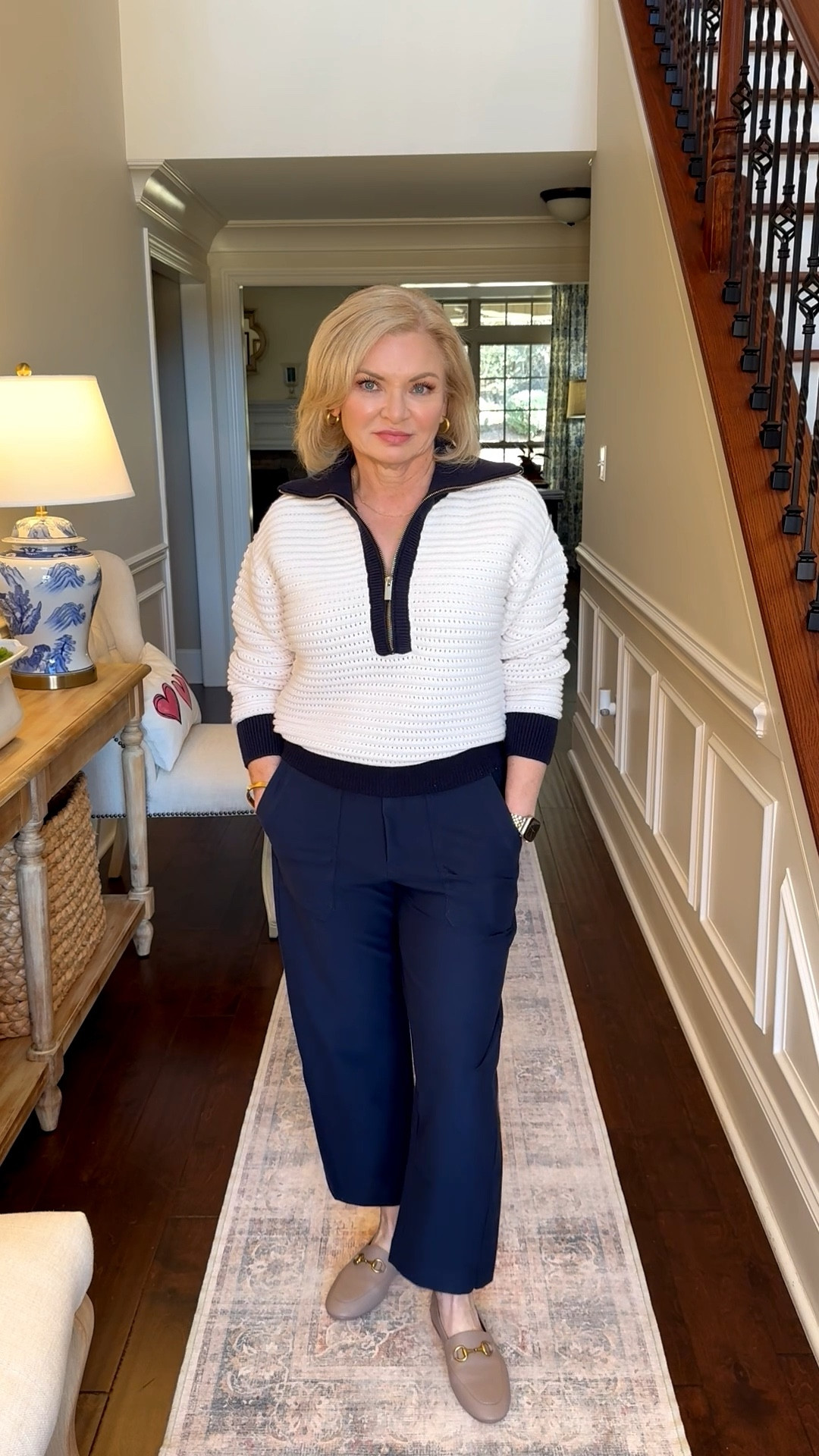 I am wearing this outfit on repeat because it is so great! Comfortable yet put together  

#LTKdayinmylife #LTKootd #LTKOver40