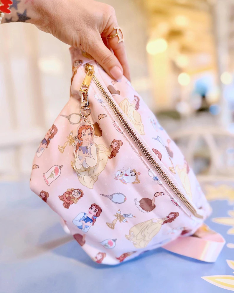 Belle Fanny Pack, Disney Fanny Pack, Beauty and the Beast Fanny Pack, Disney Belt Bag, Belle Belt... | Etsy (US)