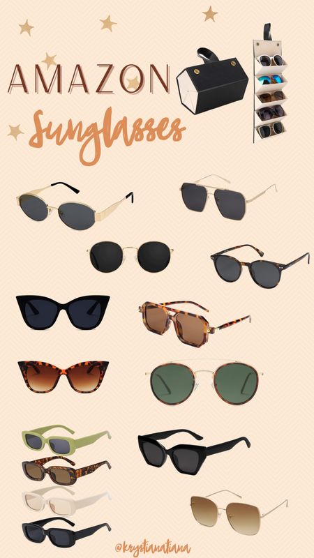 Amazon Sunglasses I love! ☀️🕶️











Sunglasses, Sunnies, Summertime, Springg

#LTKstyletip #LTKkids #LTKSeasonal