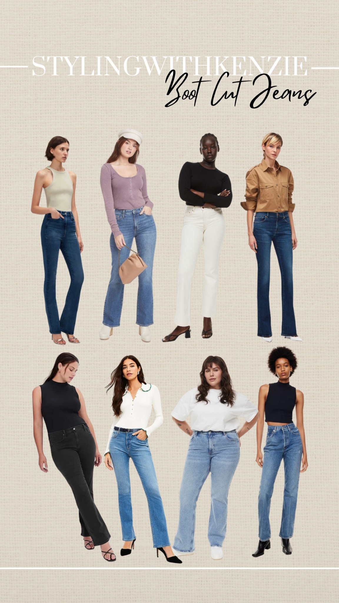 Boot cut jeans I’m loving! Make sure to size down one size on the Target style!

Boot Cut Jeans | Summer Jeans | Target Jeans | Plus Size Jeans

#LTKstyletip #LTKunder100 #LTKunder50