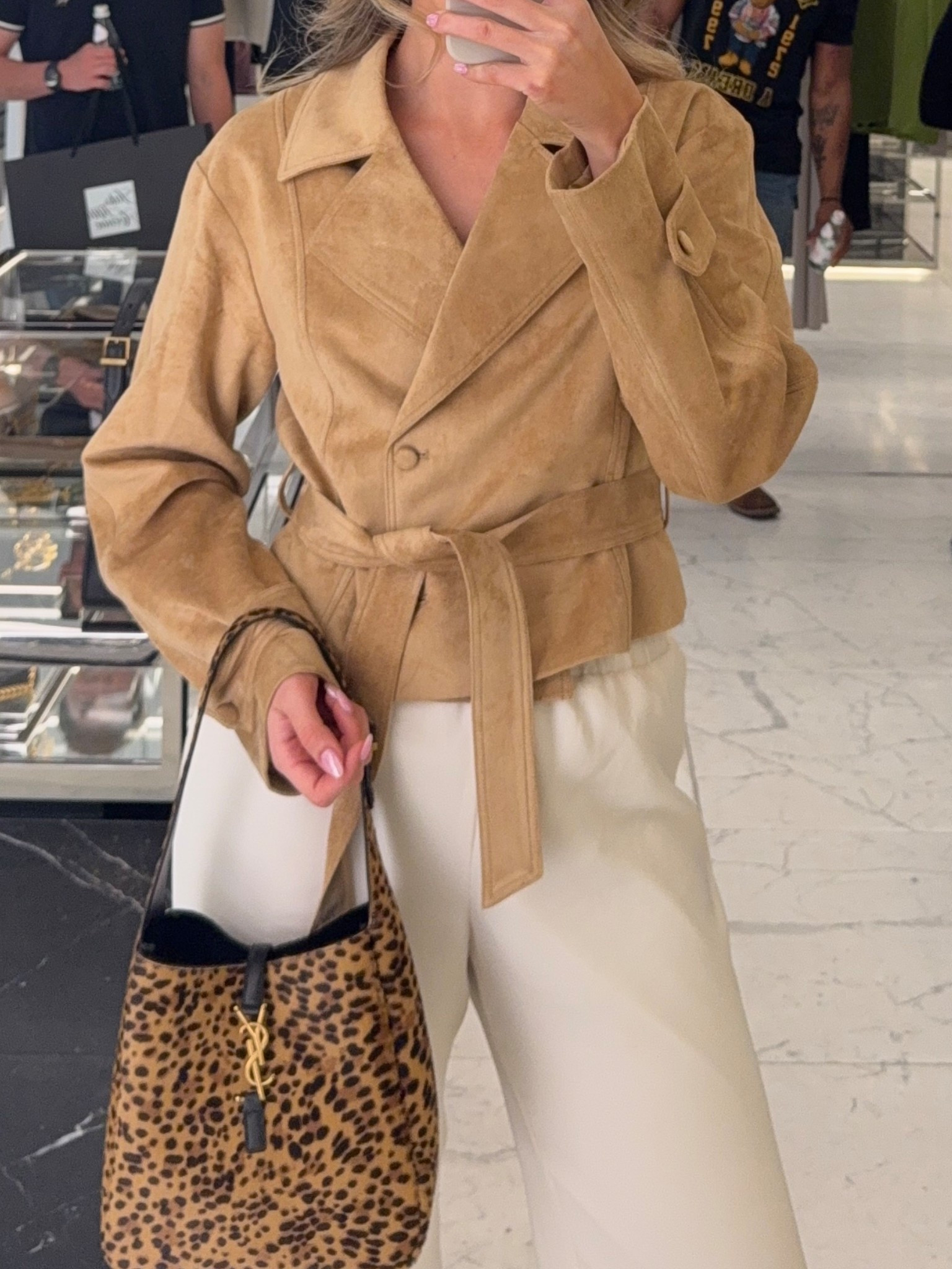 Obsessed with my Oh Polly cropped suede jacket ! Fits true to size 

#LTKWorkwear #LTKSeasonal #LTKootd