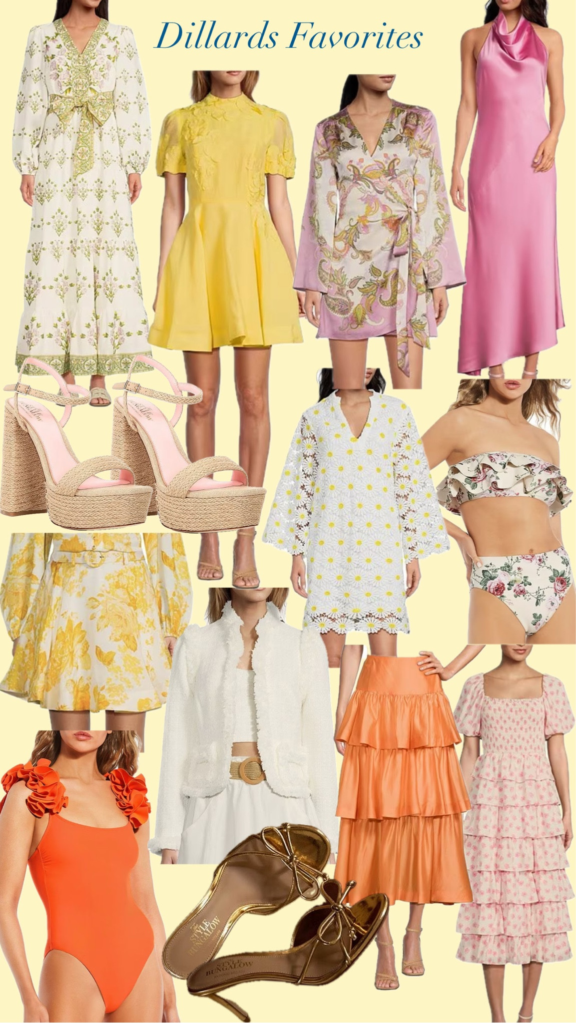 Dillards spring favorites 

#LTKfindsunder100 #LTKSeasonal #LTKswim