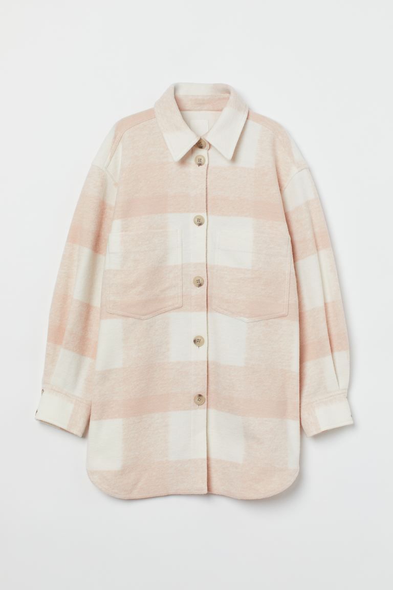 Felted Shirt Jacket | H&M (US)