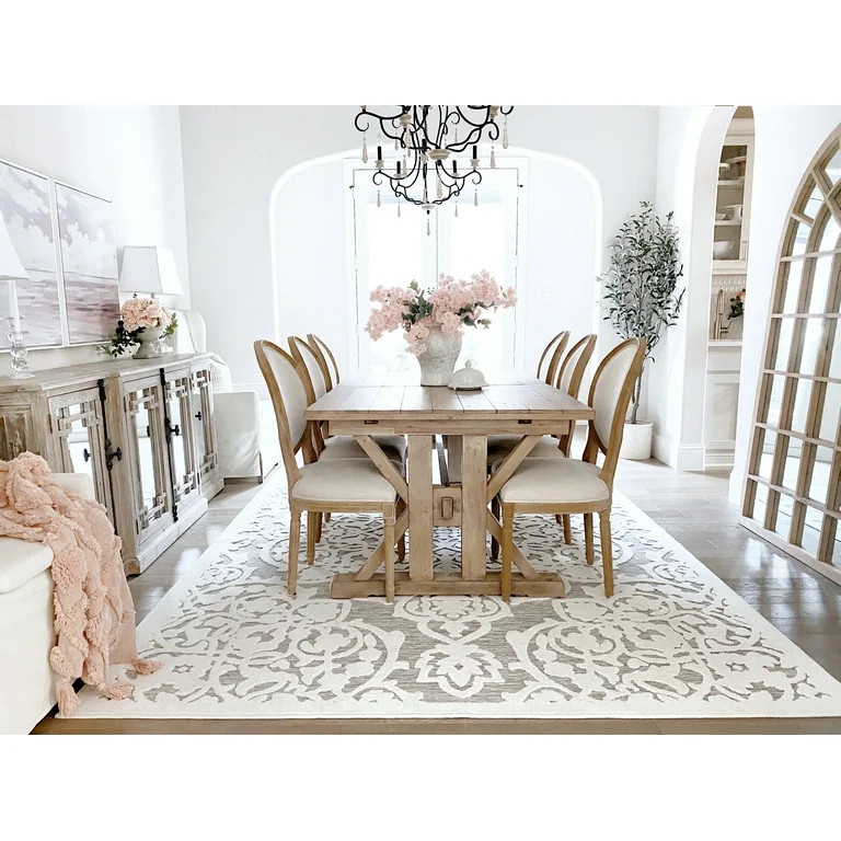 My Texas House Dahlia Area Rug, Gray, 7'9" x 10'10" | Walmart (US)