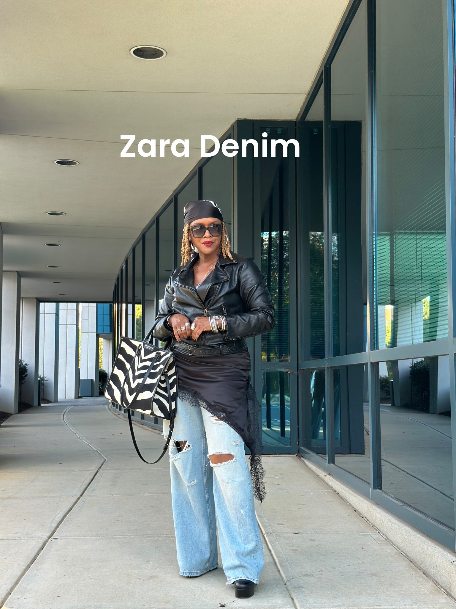 Zara Denim casual vibe 

#LTKOver40 #LTKmomlife #LTKootd
