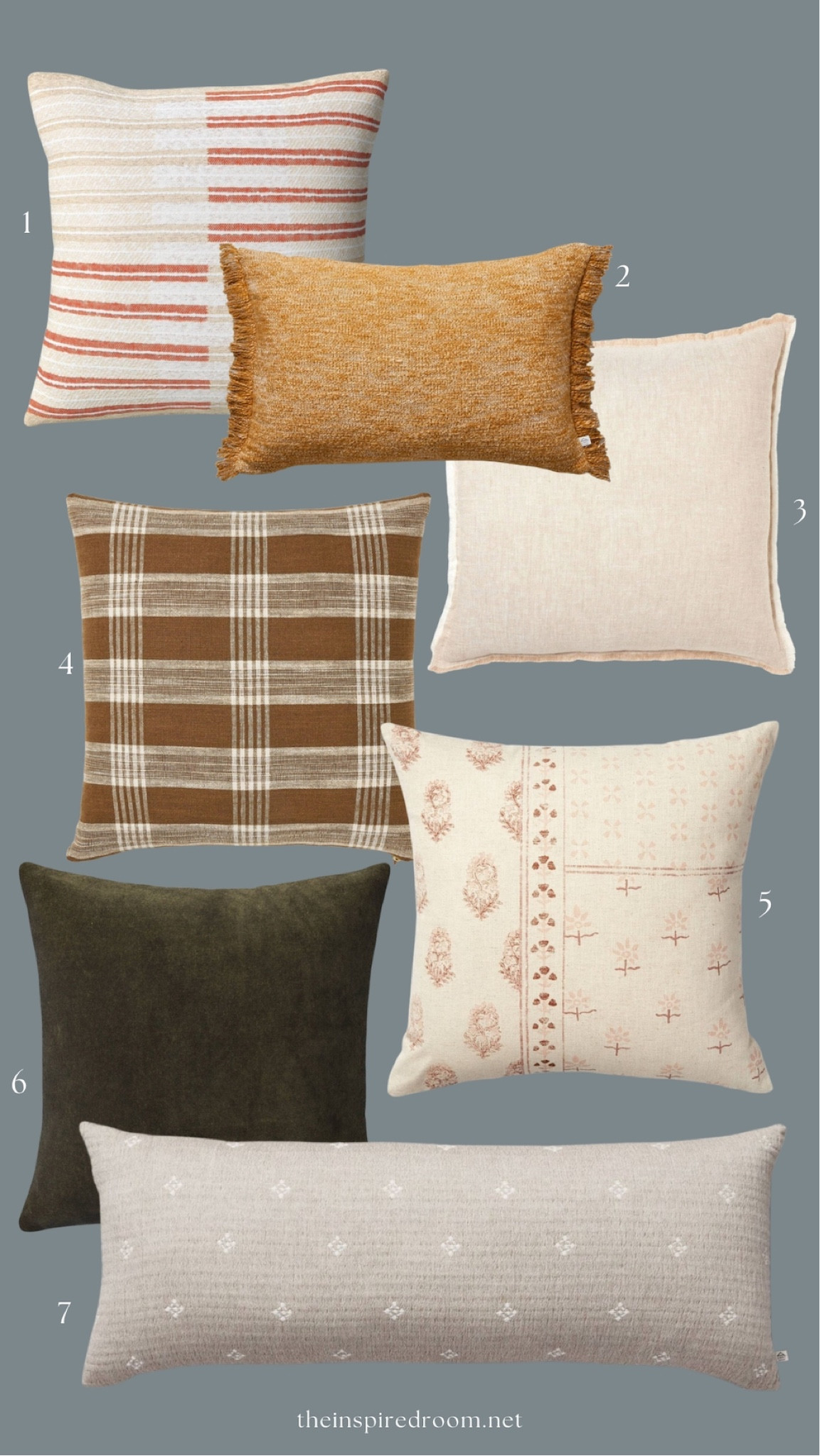 Fall pillows and long bed pillow 

#LTKstyletip #LTKSeasonal #LTKhome