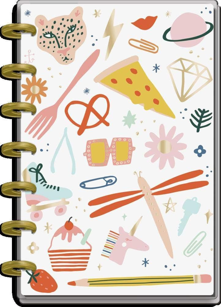 The Happy Planner Mini Sized 12 Month Planner - Life in Doodles Theme - July 2021 - June 2022 - V... | Amazon (US)