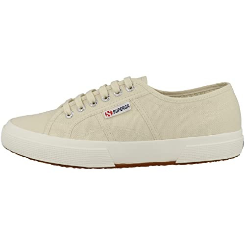 Superga Unisex 2750 Cotu Classic, Beige Light Eggshell/F Avorio, 6 Medium | Amazon (US)