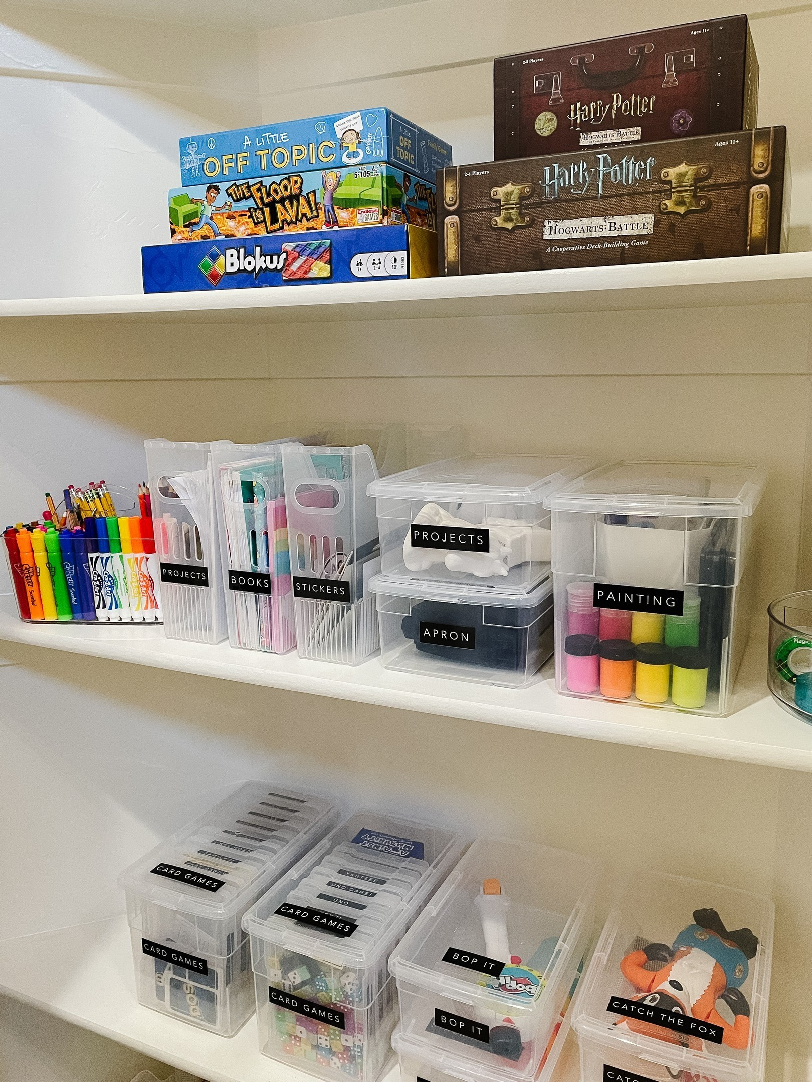 Organize your "everything" closet with simple products. #LTKorganize

#LTKHome #LTKFamily #LTKKids