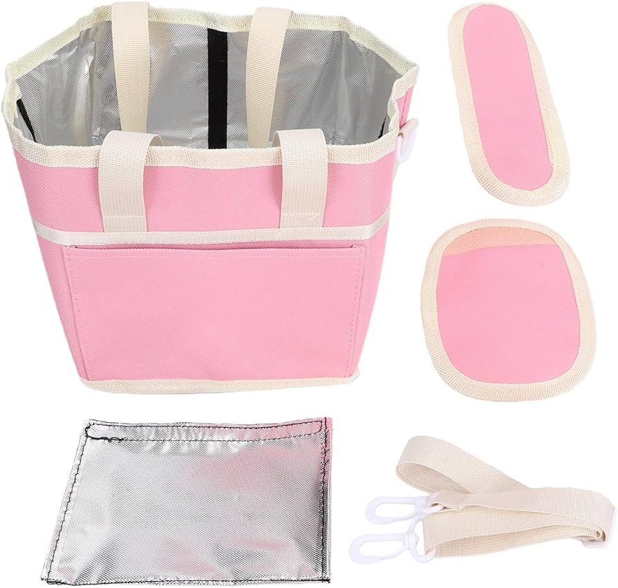 Generic Reusable Drink Carrier with Handle, Portable Foldable Insulated 4 Cup Carrier, Tote Bag w... | Amazon (US)