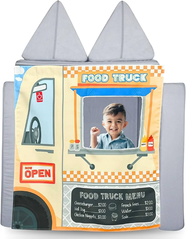 Couch Swag Play Panel for Childrens Foam Sofa Kids Couch (Food Truck) | Amazon (US)