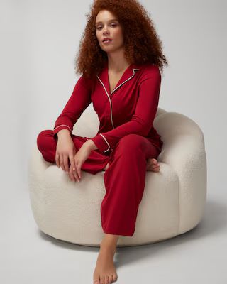 Long-Sleeve Pajama Set | SOMA