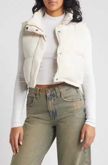 Thread & Supply Crop Puffer Vest | Nordstrom | Nordstrom