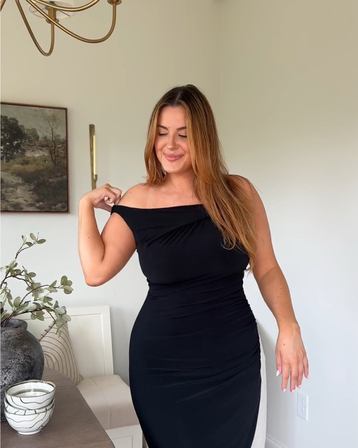 Discount SHELBY20 (wearing large!) 🖤 date night built in shapewear dress & no bra needed. Snatching dresses.

#LTKStyleTip #LTKMidsize