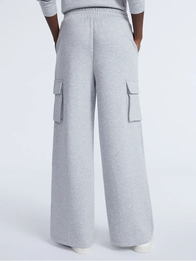 Scoop Women's and Women's Plus New Scubaknit Cargo Pants, Sizes XS-4X | Walmart (US)