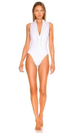 Mathilda One Piece in White | Revolve Clothing (Global)