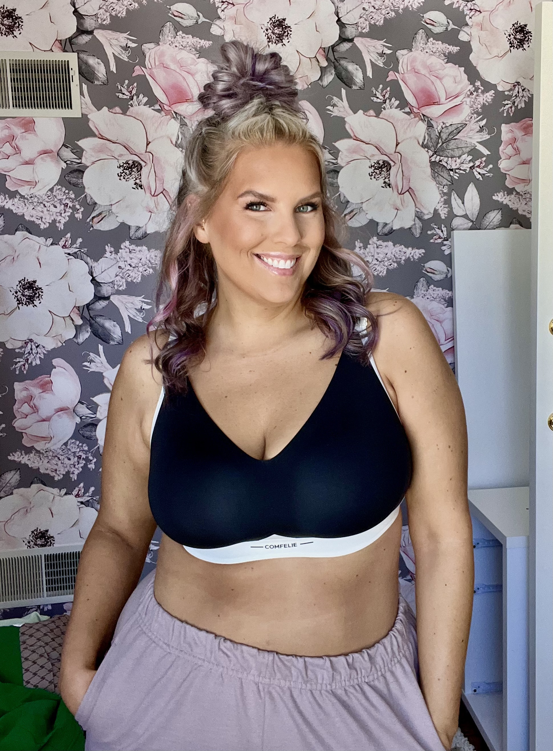 Black Friday sale on one of my favorite wireless bras!

Wearing an XL as a 36DDD - I feel like I could go down a size 

#bra #bras #wireless #busty #bralette bra, bras, wireless bra, comfortable bra, underwire bra, no underwire bra, t-shirt bra, bra without padding, bra with padding, busty, bustier, large chested, large chest, thick, curvy bra, midsize bra, bra straps, comfortable bra straps, thick straps, extender, half sizes, D cup, DD cup, DDD cup, E cup, F cup, cup size, bralette 

#LTKFindsUnder50 #LTKCyberWeek #LTKMidsize