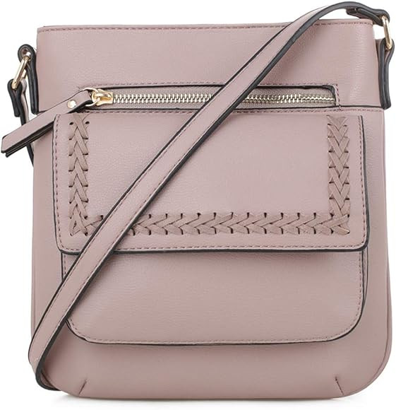 Denim Whipstitch Crossbody Bag Purse for Woman | Amazon (US)