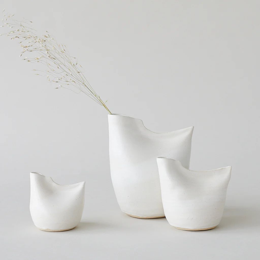 Bird Vase, White | Bloomist