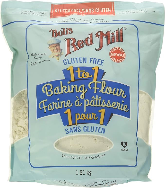 BOB'S RED MILL 1 to 1 Gluten Free Flour, 1.814 kg | Amazon (CA)