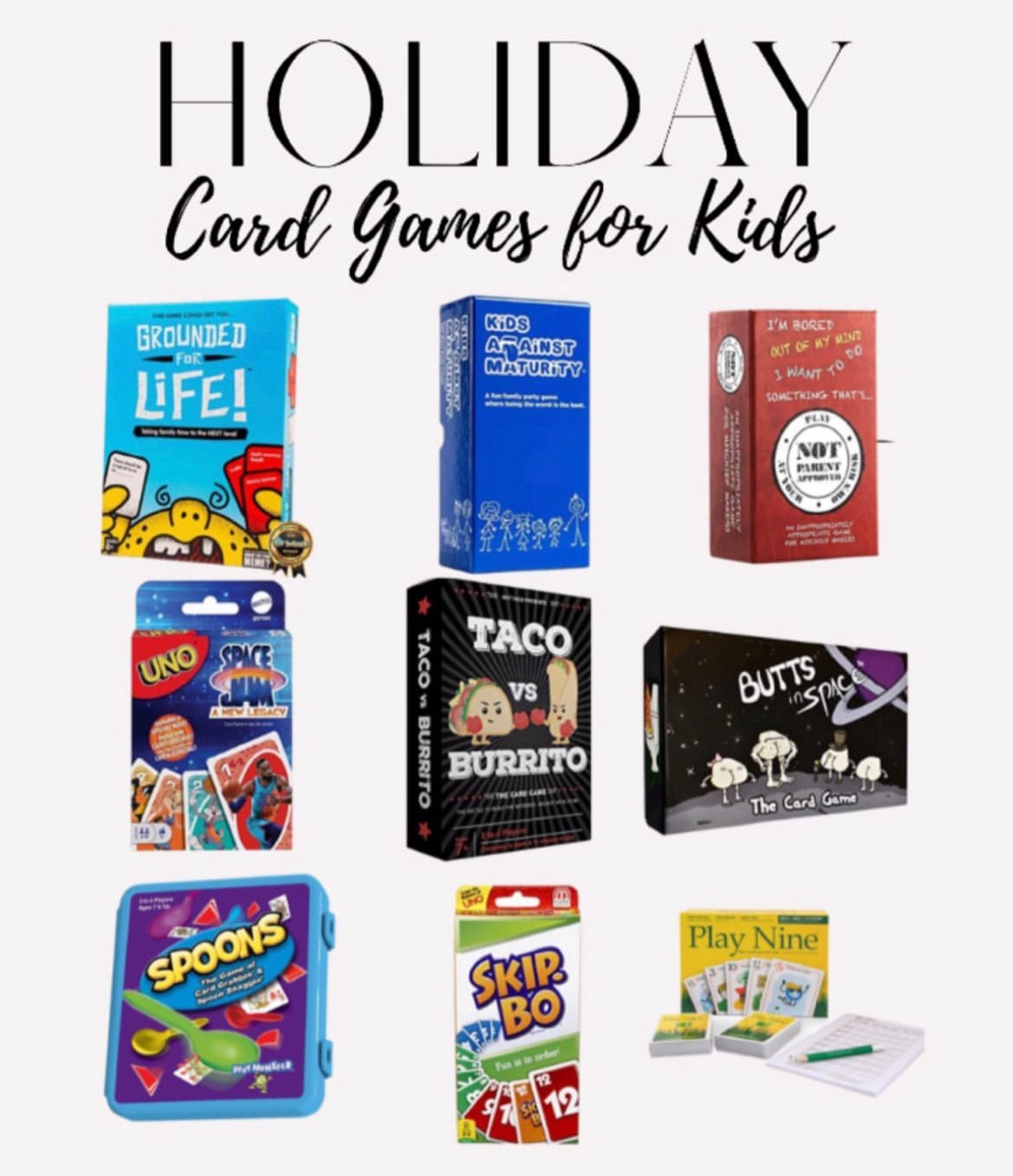 Board games. Gift guide for kids. Favorite things party. Gag gift. 2024 gift guide. Gift guide for dad. Prime day deals. Gift guide for him. Mens fashion. Holiday. Gifting. Dad. Grandpa. Gift guide for her. Gift guide for teens.
White elephant gift guide. 

Comment SHOP below to receive a DM with the link to shop this post on my LTK ⬇ https://liketk.it/4TQHM #ltksalealert #ltkvideo #ltkholiday

#LTKSaleAlert #LTKVideo #LTKHoliday