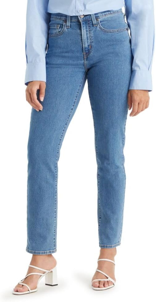 Levi's Women's 724 High Rise Straight Jeans | Amazon (US)
