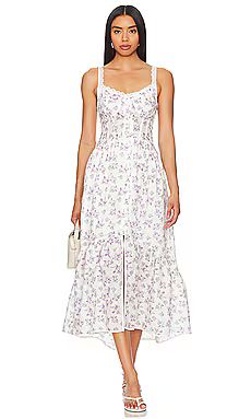 ASTR the Label Yamila Dress in Lavender Floral from Revolve.com | Revolve Clothing (Global)