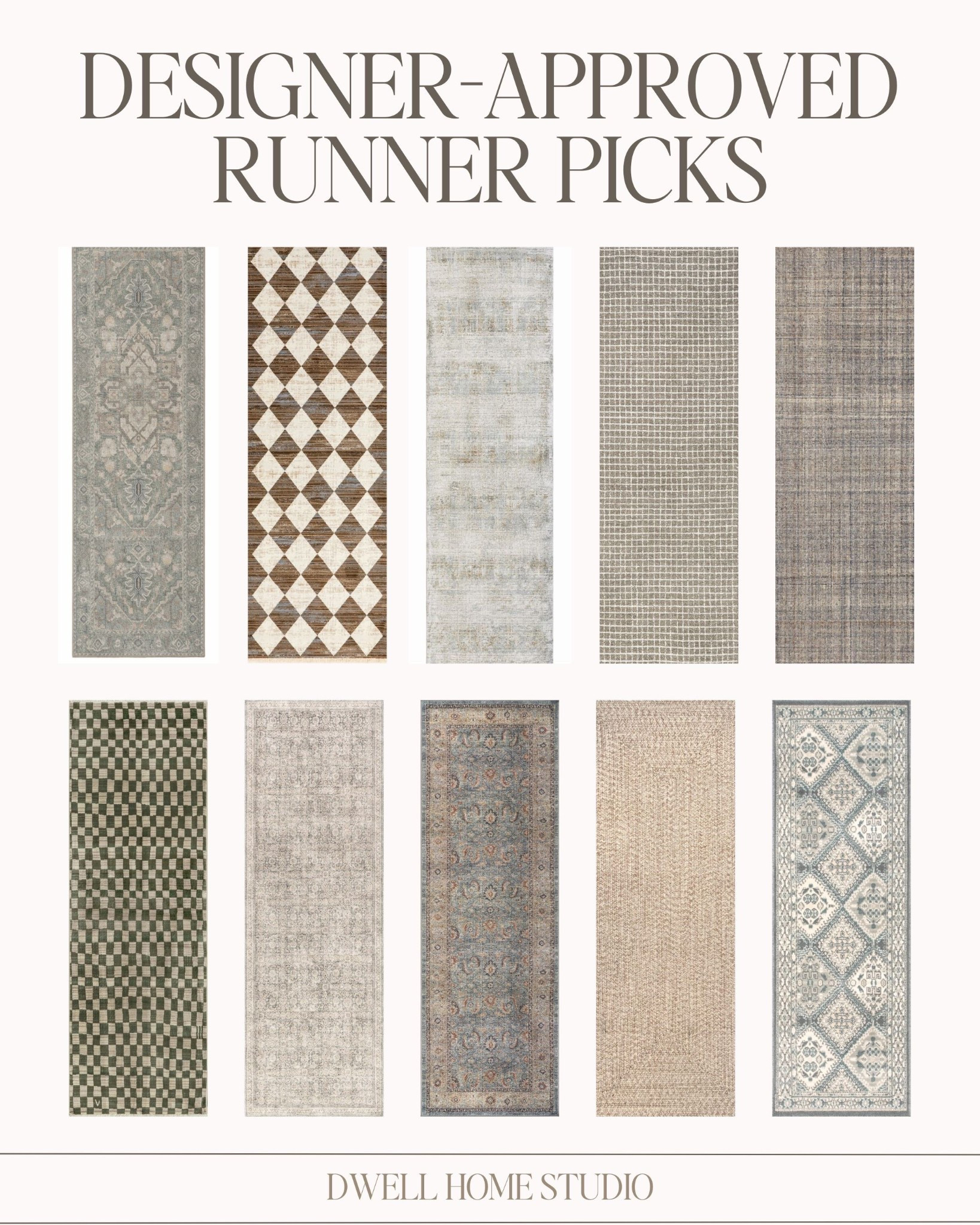 Designer-approved runner rugs that work in real homes. 🤍 Timeless patterns, high-traffic friendly, easy to style. Everything is linked  

#LTKSaleAlert #LTKOver40 #LTKHome