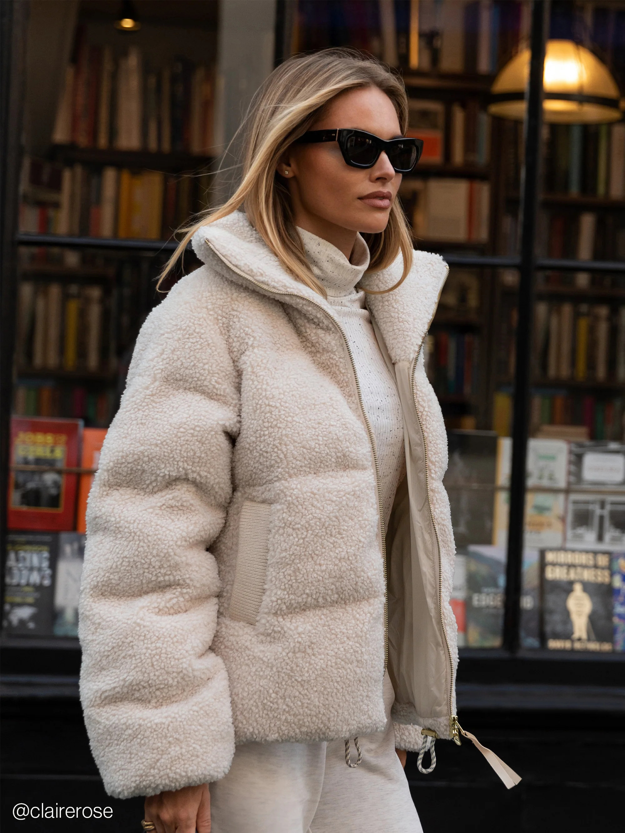 Wilkins Sherpa Puffer Jacket | Varley USA