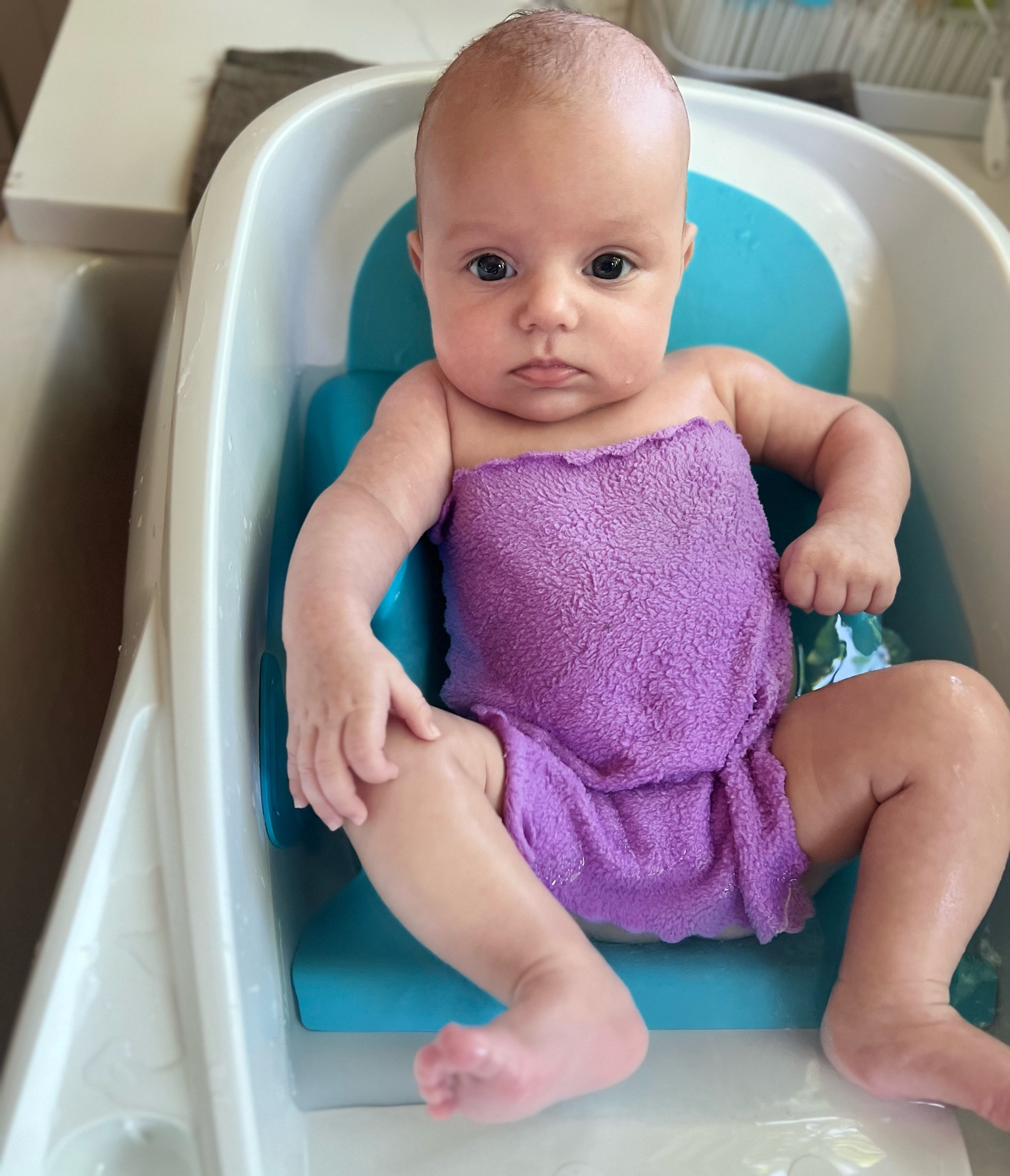 Baby bath. One of our favorite baby items we bought. Digital temperature reader that tells you the best range of temperature for your sweet delicate baby. Blue temperature reading when it’s too cold. Green for just right. Red for too hot! It also comes with an infant insert for when your babies are still small. Our baby girl is two months and still using it here.  We keep the water running the whole bath since there is a slit in the side for water to flow out. This way your baby is in clean water their whole bath  

Baby must have. Baby gift. Baby shower. Baby bath. 

#LTKHome #LTKBump #LTKBaby