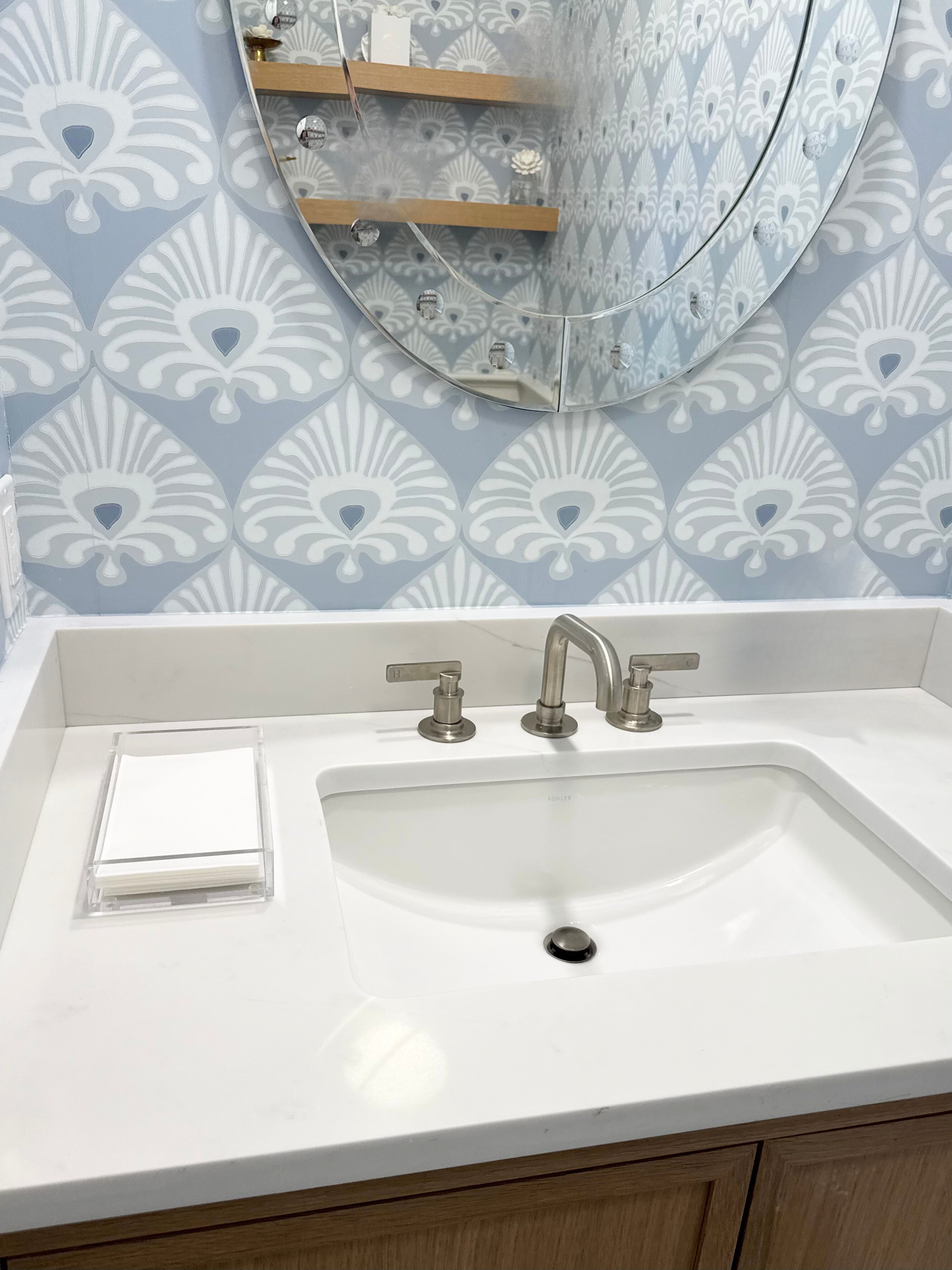 Recently finished this powder room! Linked the wallpaper and some of my other favorites!  

 

#LTKHome