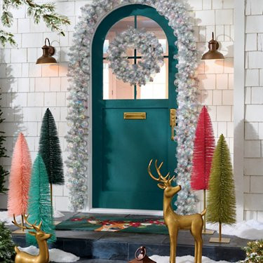 Adjustable Bottle Brush Trees | Grandin Road