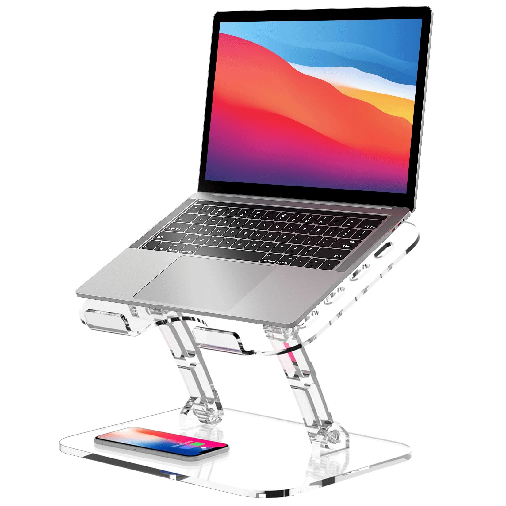 LPOAKE Adjustable Computer Stand for Laptop,Portable Laptop Stand,Ergonomic Notebook Riser with H... | Walmart (US)