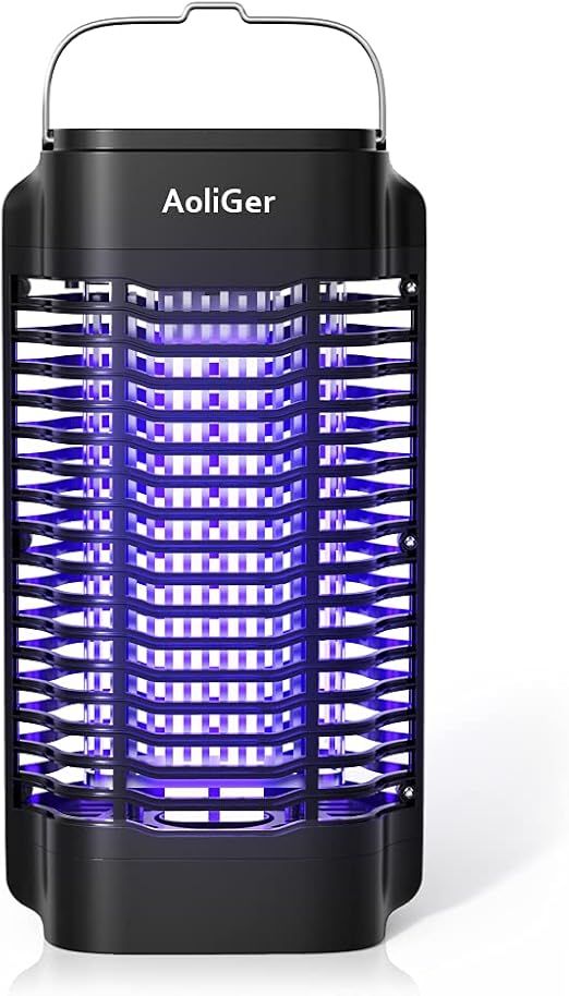 Bug Zapper for Outdoor and Indoor,Powerful Electric Mosquito Zapper Insect Killer,Insect Fly Trap... | Amazon (US)