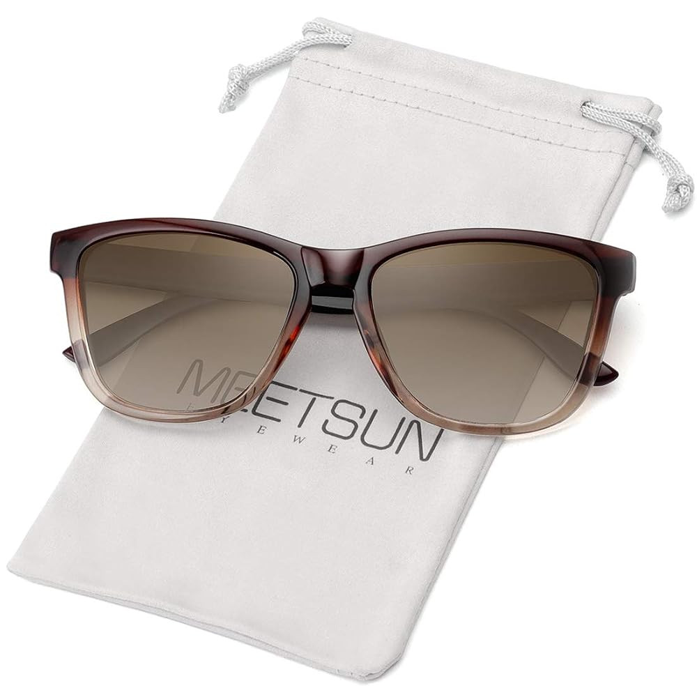 MEETSUN Polarized Sunglasses for Women Men Trendy Classic Retro Designer Style | Amazon (US)