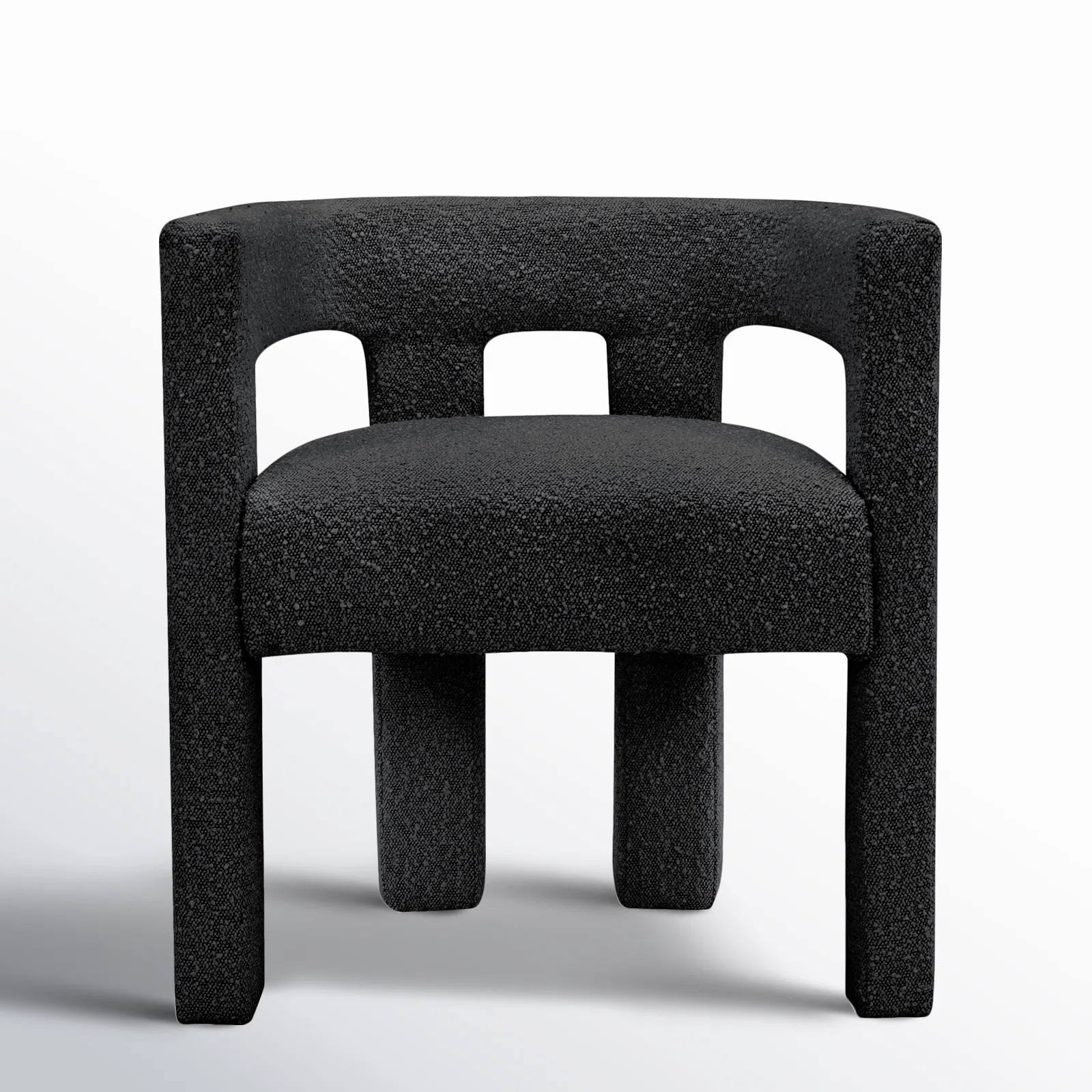 Marcella Boucle Dining Armchair | Wayfair North America