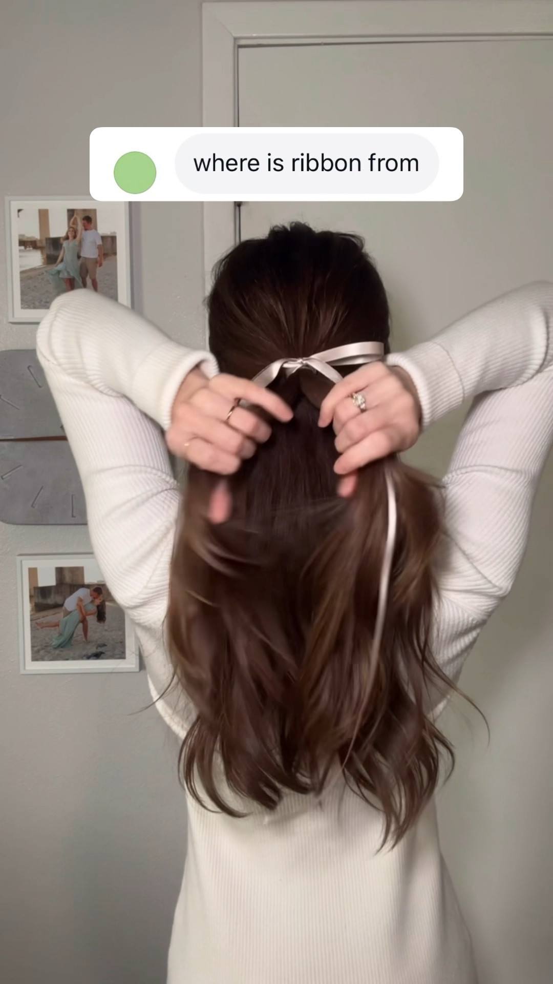 Ribbon I use for hairstyles 🎀 

#LTKSaleAlert #LTKHoliday #LTKBeauty